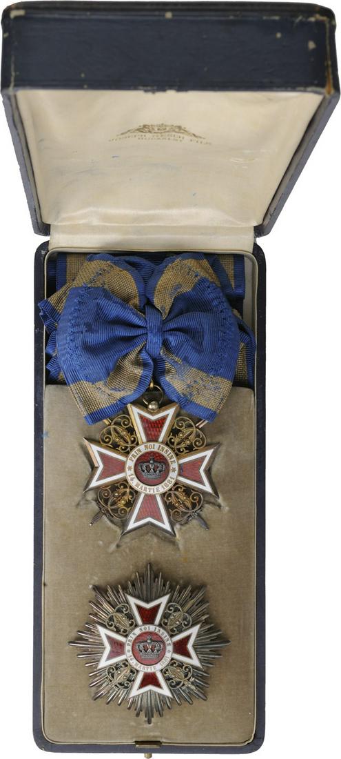 ORDER OF THE CROWN OF ROMANIA, 1881 (1 of 4)
