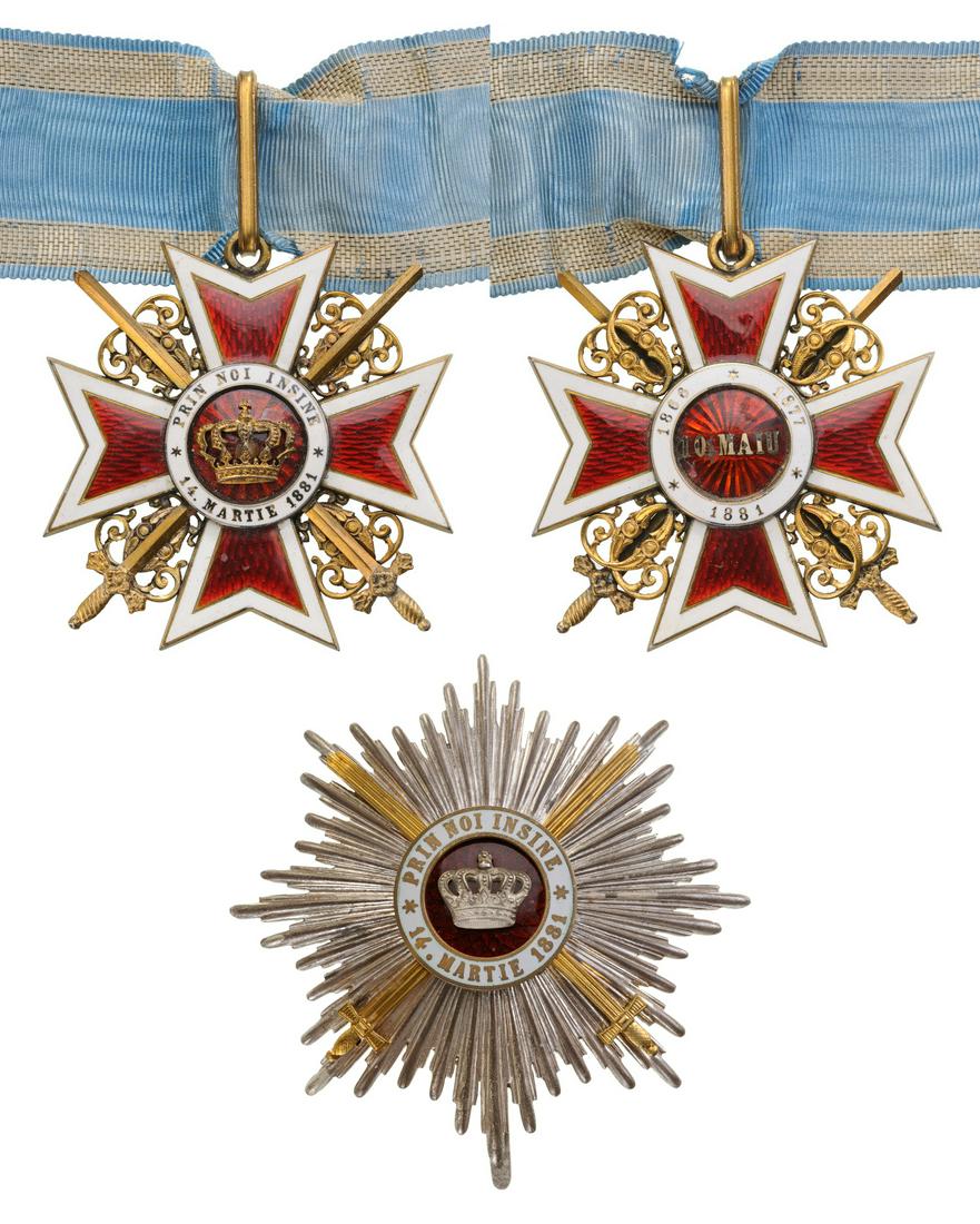 ORDER OF THE CROWN OF ROMANIA, 1881 (1 of 1)