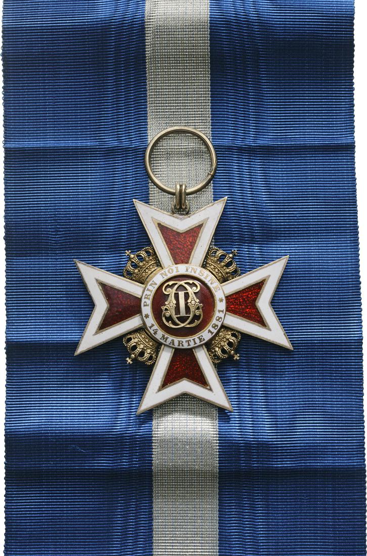 ORDER OF THE CROWN OF ROMANIA, 1881 (1 of 2)