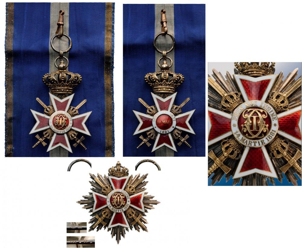 ORDER OF THE CROWN OF ROMANIA, 1881 (1 of 1)