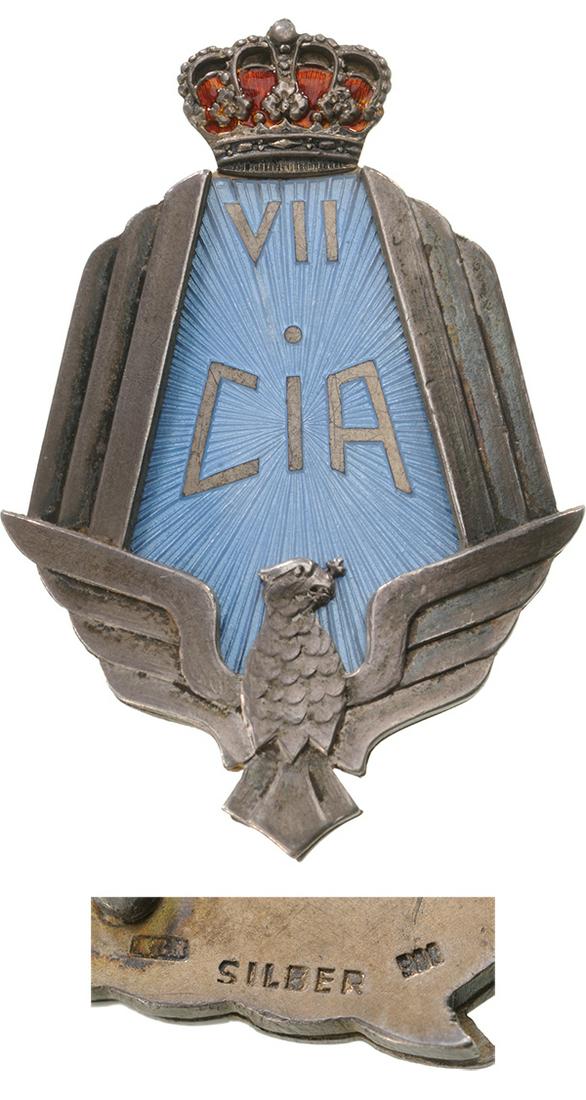 REGIMENTAL BADGE "AERONAUTIC TRAINING CENTRE" (1 of 1)