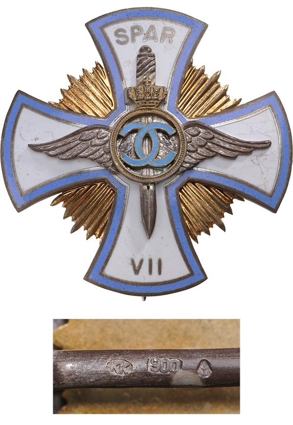 REGIMENTAL BADGE OF THE "ROMANIAN AERONAUTIC (1 of 1)