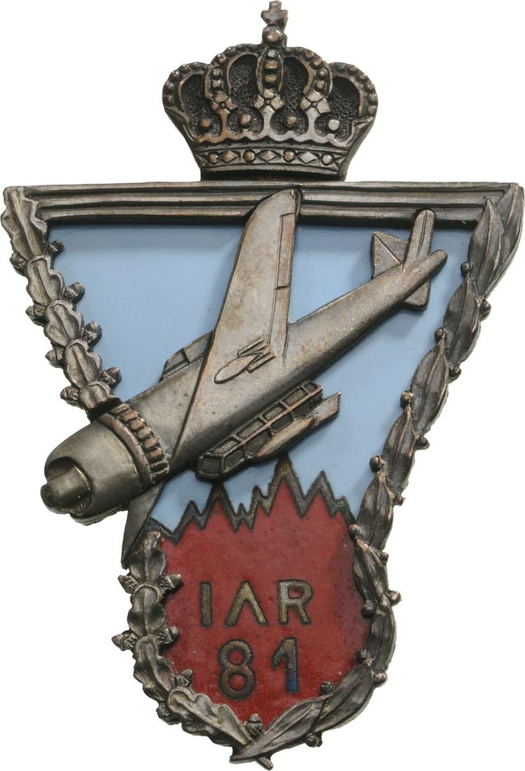 Badge of the IAR-81 Airplane Pilots (1 of 1)