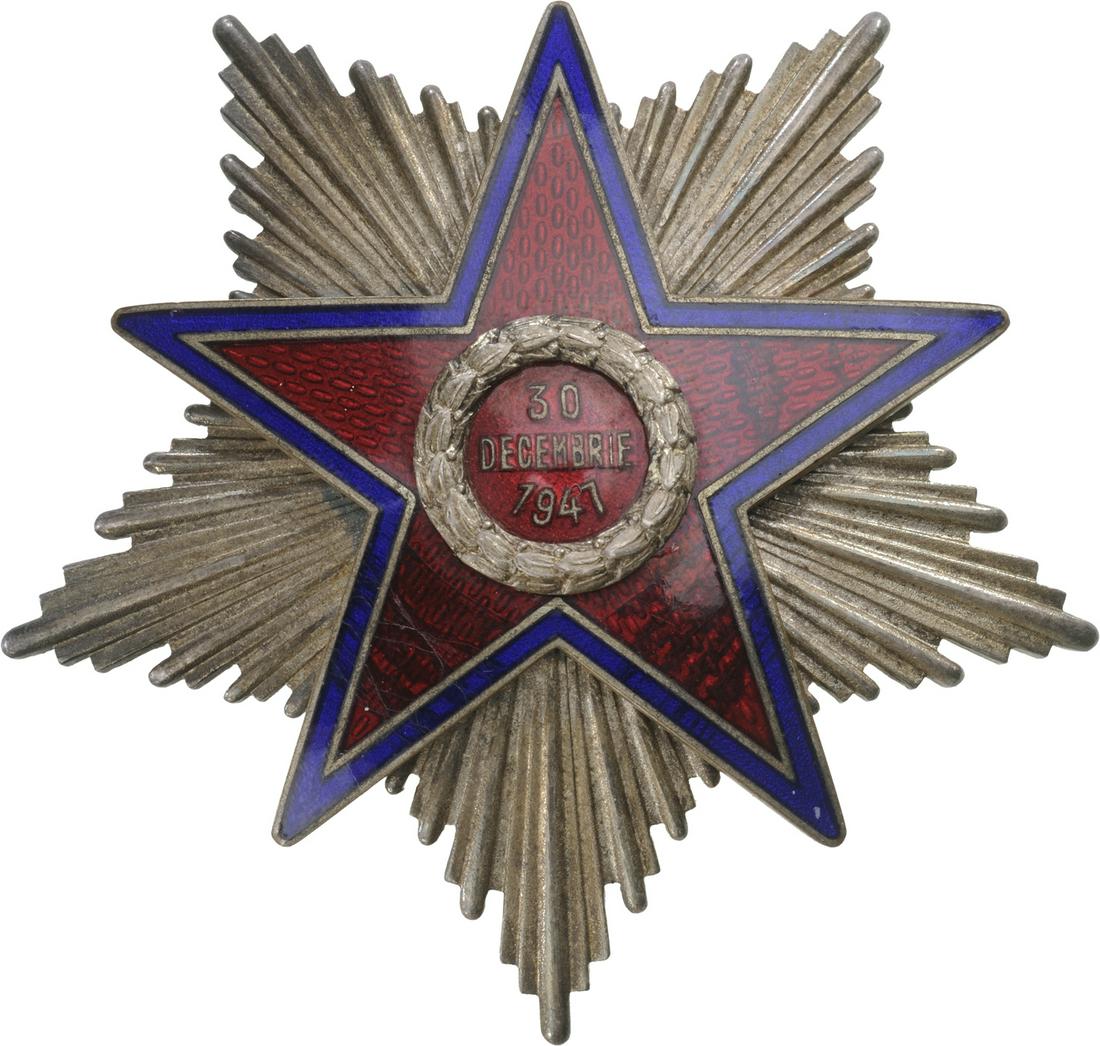RPR - ORDER OF THE STAR OF ROMANIA, instituted in 1948 (1 of 1)