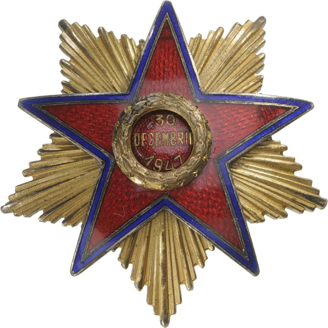 RPR - ORDER OF THE STAR OF ROMANIA, instituted in 1948 (1 of 1)