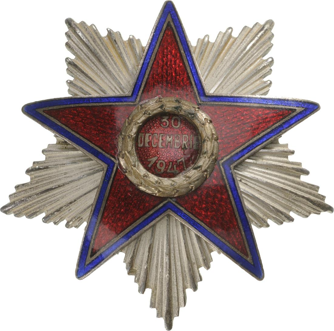 RPR - ORDER OF THE STAR OF ROMANIA, instituted in 1948 (1 of 1)
