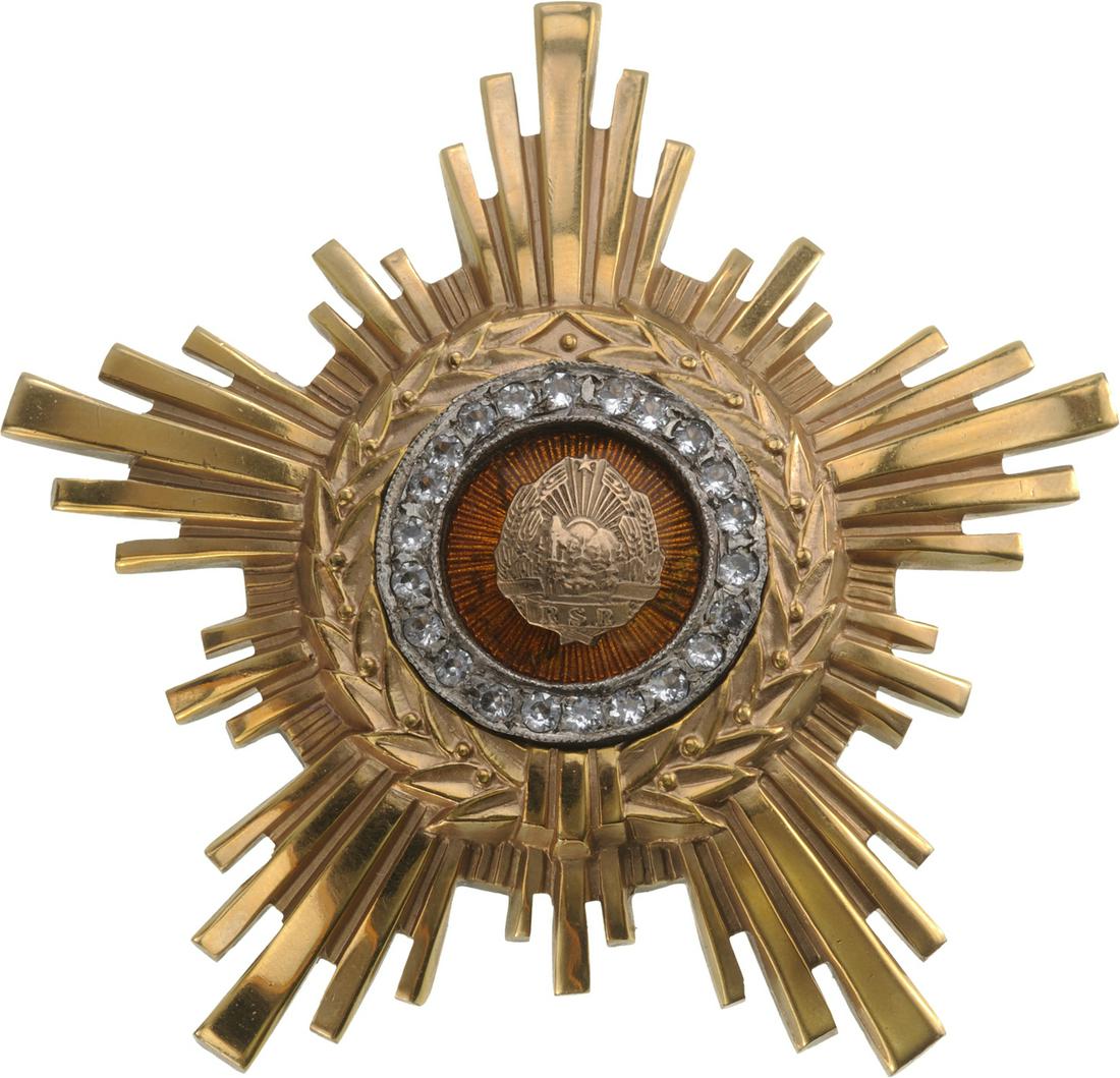 RSR - ORDER OF THE STAR OF ROMANIA, instituted in 1948, (1 of 1)