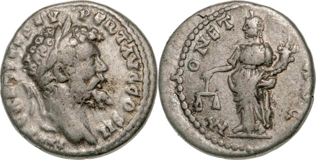 Septimius Severus (193-211), AR Denarius (3,4g) struck (1 of 1)