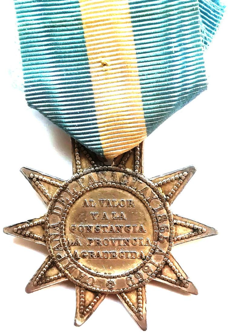 Comm. Medal of The National Guard of Buenos Aires for (1 of 1)