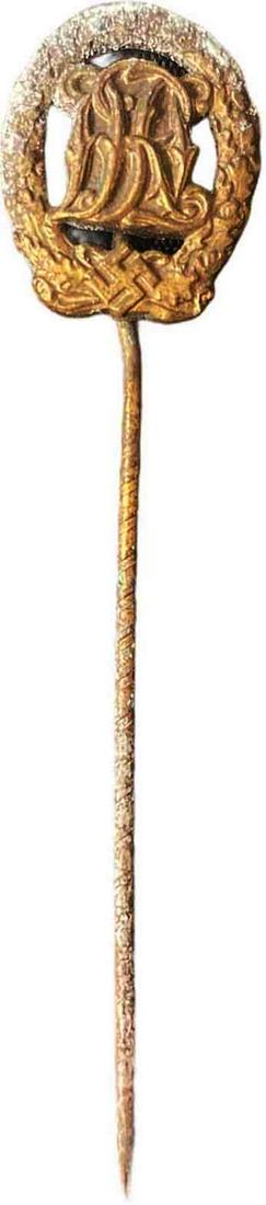 Bronze Grade DRL Spots Badge Pin: Breast Pin, 54x14 mm, Bronze. II-