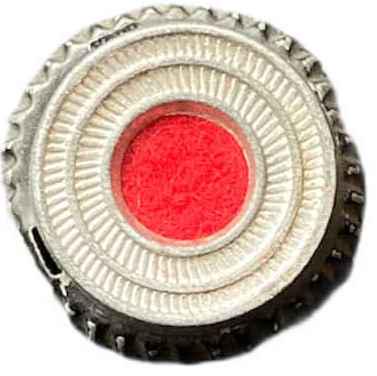 Uniform Button: 20 mm, white Metal. I