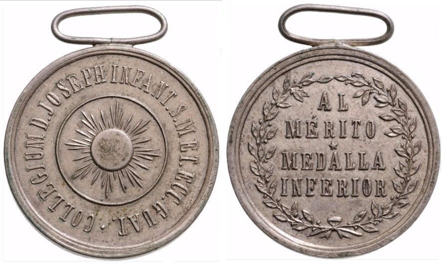 Inferior Medal of Merit of the Â¬Â´ Collegium D. Joseph (1 of 1)