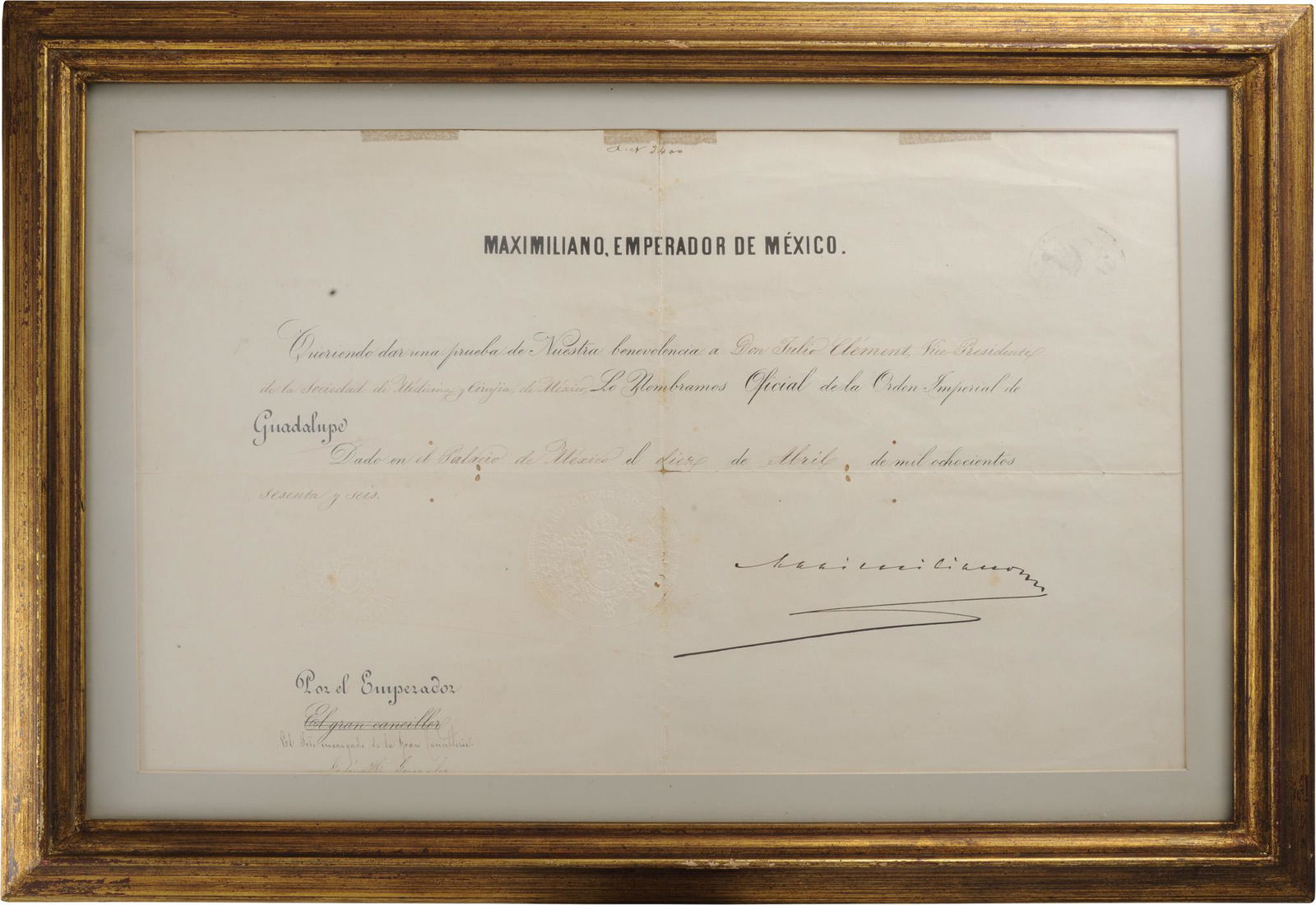 ORDER OF OUR LADY OF GUADALUPE (1 of 1)