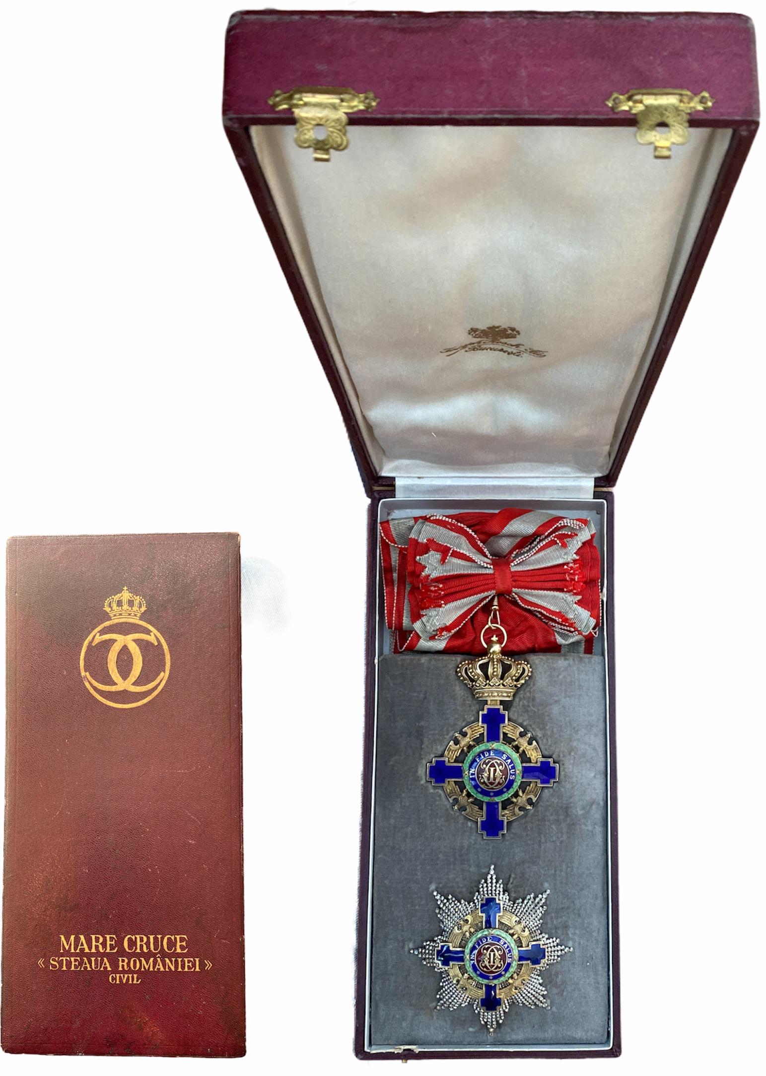 ORDER OF THE STAR OF ROMANIA, 1864 (1 of 3)