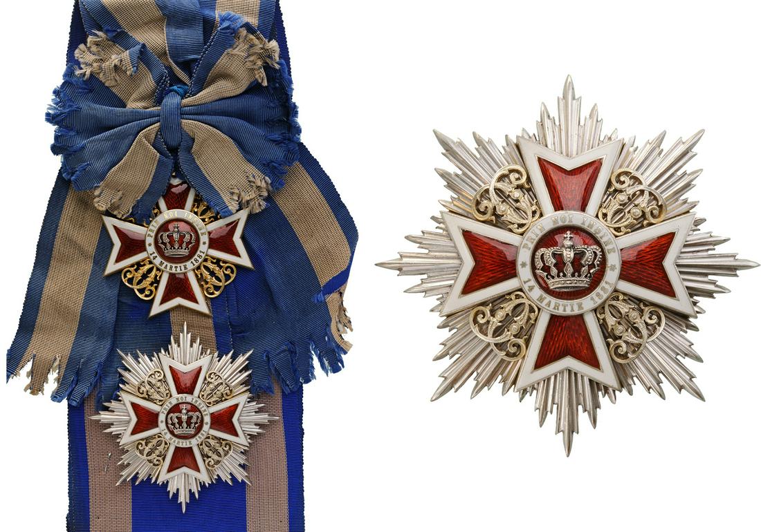 ORDER OF THE CROWN OF ROMANIA, 1881 (1 of 2)
