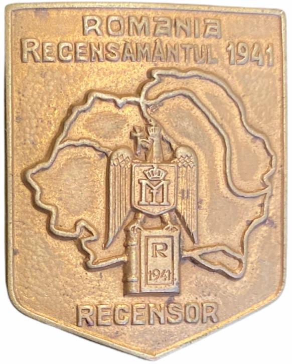 Census Representative Badge 1941 (1 of 1)