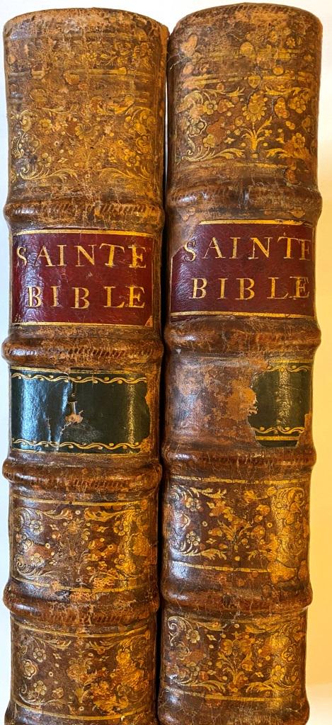 Rare Old Two Volumes Bible, 1779 (1 of 3)