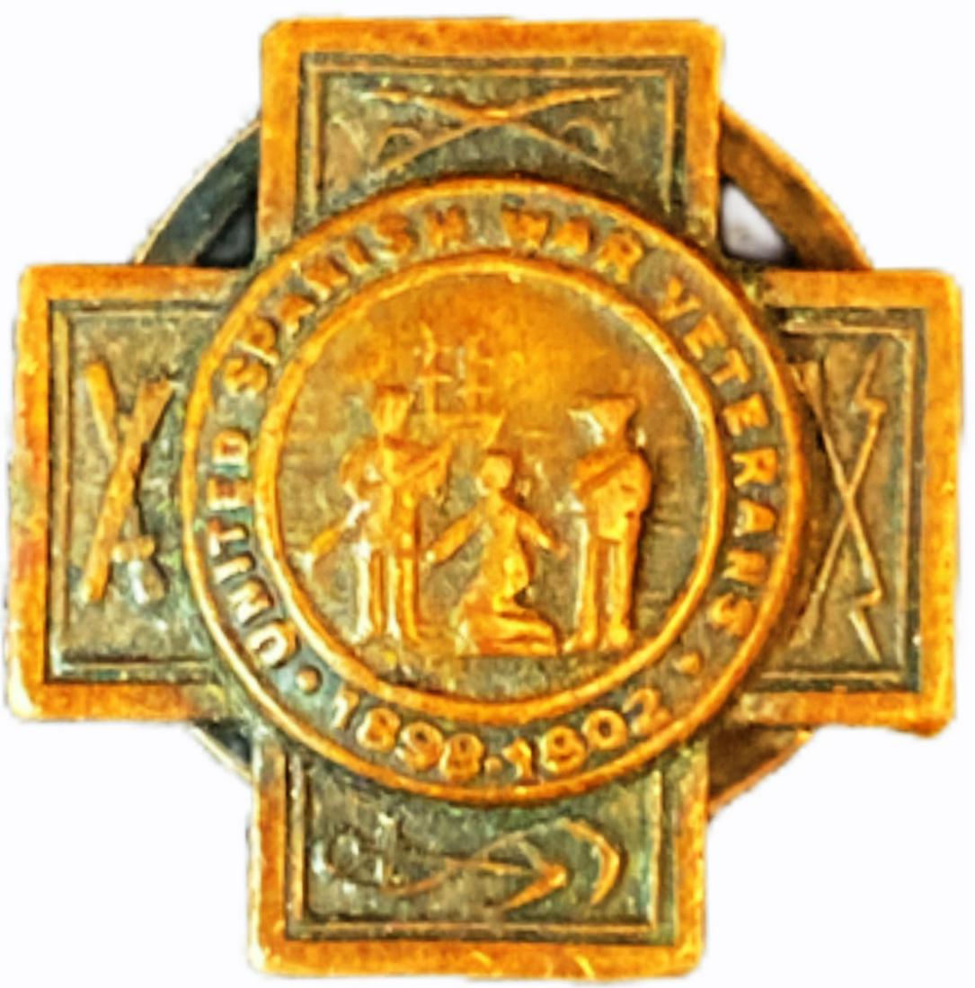 United Spanish War Veterans Medal Miniature (1 of 1)