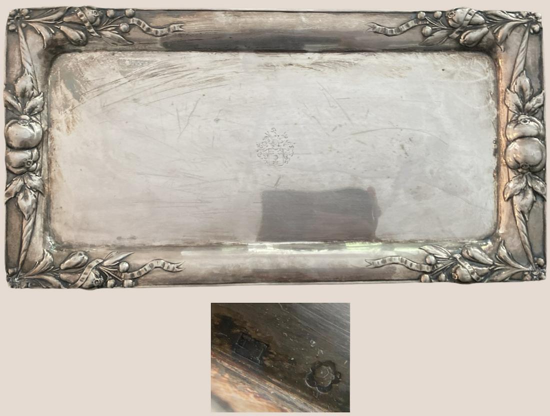 Silver cake tray (1 of 1)