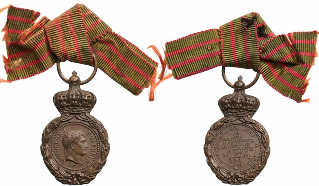 Saint Helena Medal, instituted in 1857 (1 of 1)