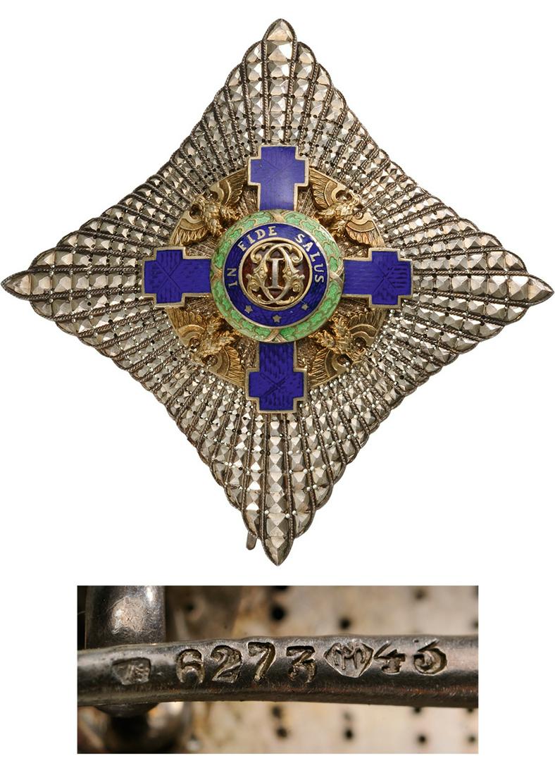 ORDER OF THE STAR OF ROMANIA, 1864 (1 of 1)