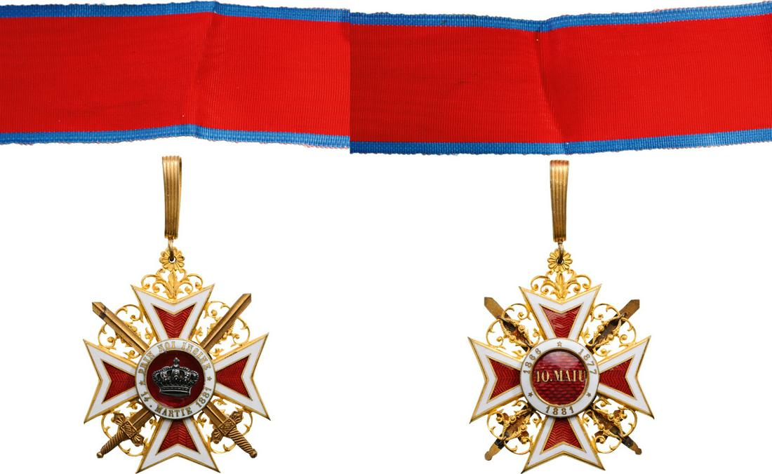 ORDER OF THE CROWN OF ROMANIA, 1881 (1 of 1)