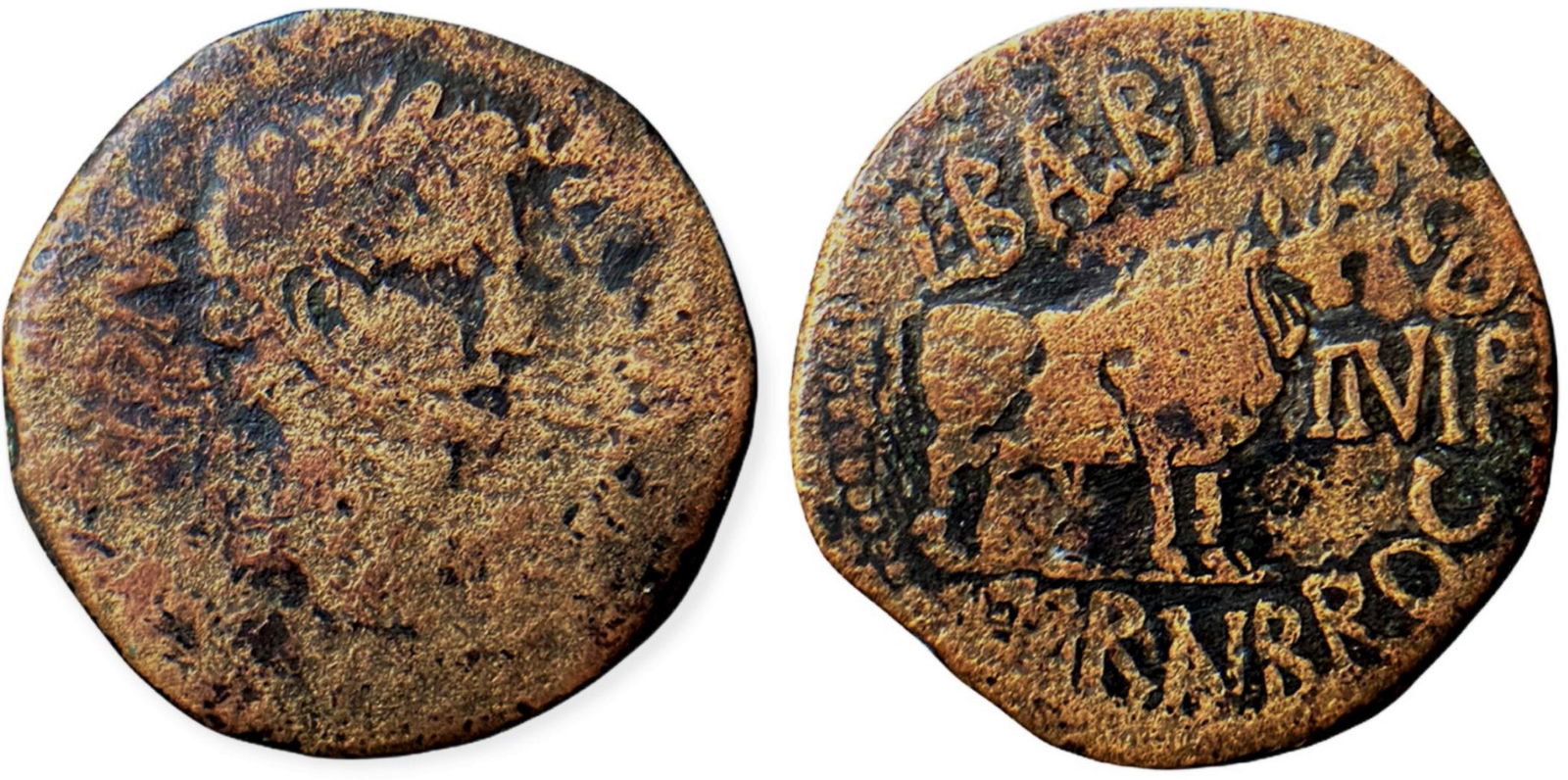 Hispania. Augustus (27 BC-14 AD) AE 27 mm (11.44 g) (1 of 1)