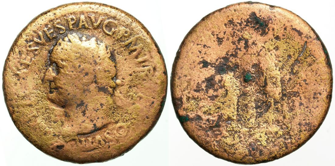 Titus (79-81 AD) AE Sestertius (20,4 g) (1 of 1)