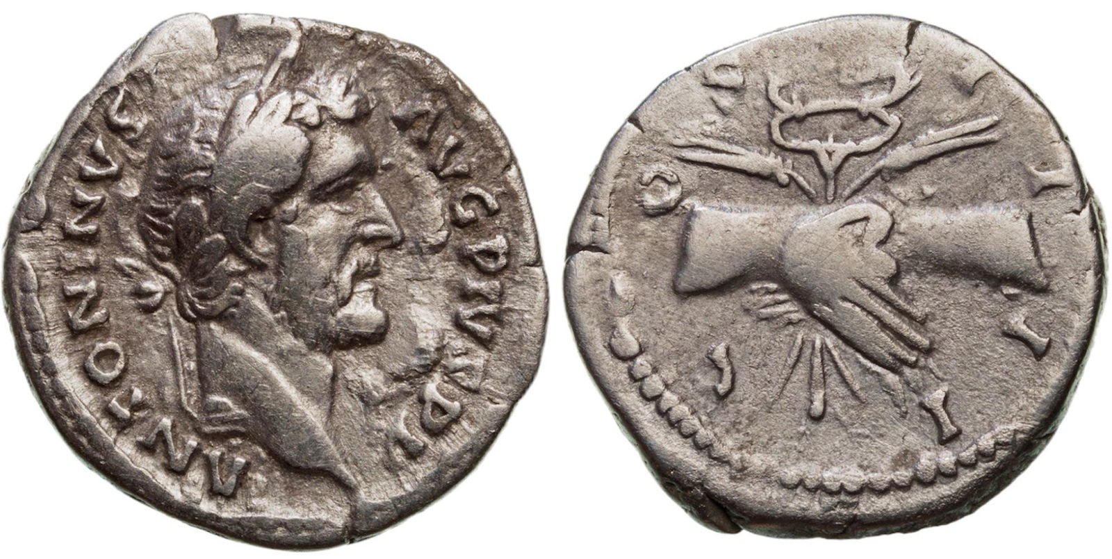 Antoninus Pius (138-161) AR Denarius (2.9 g.). Rome (1 of 1)
