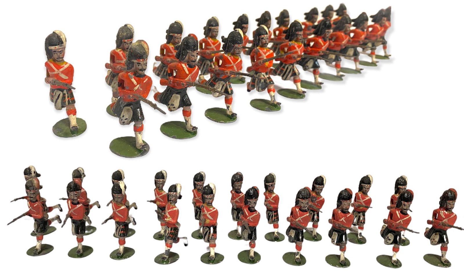 Set of 20 Lead Toy Scotish Soldiers (1 of 1)