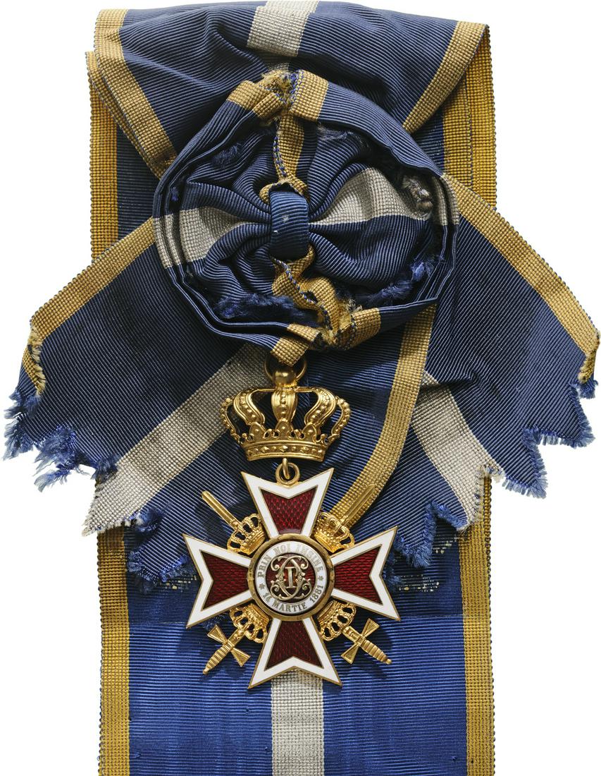 ORDER OF THE CROWN OF ROMANIA, 1881 (1 of 2)