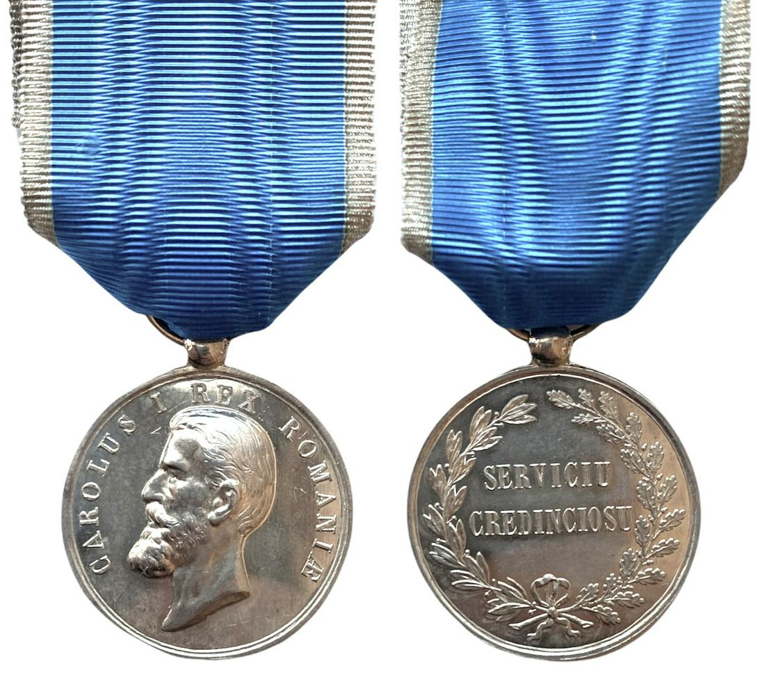 PATTERN FOR THE MEDAL OF FAITHFULL SERVICE, 1ST TYPE, (1 of 1)