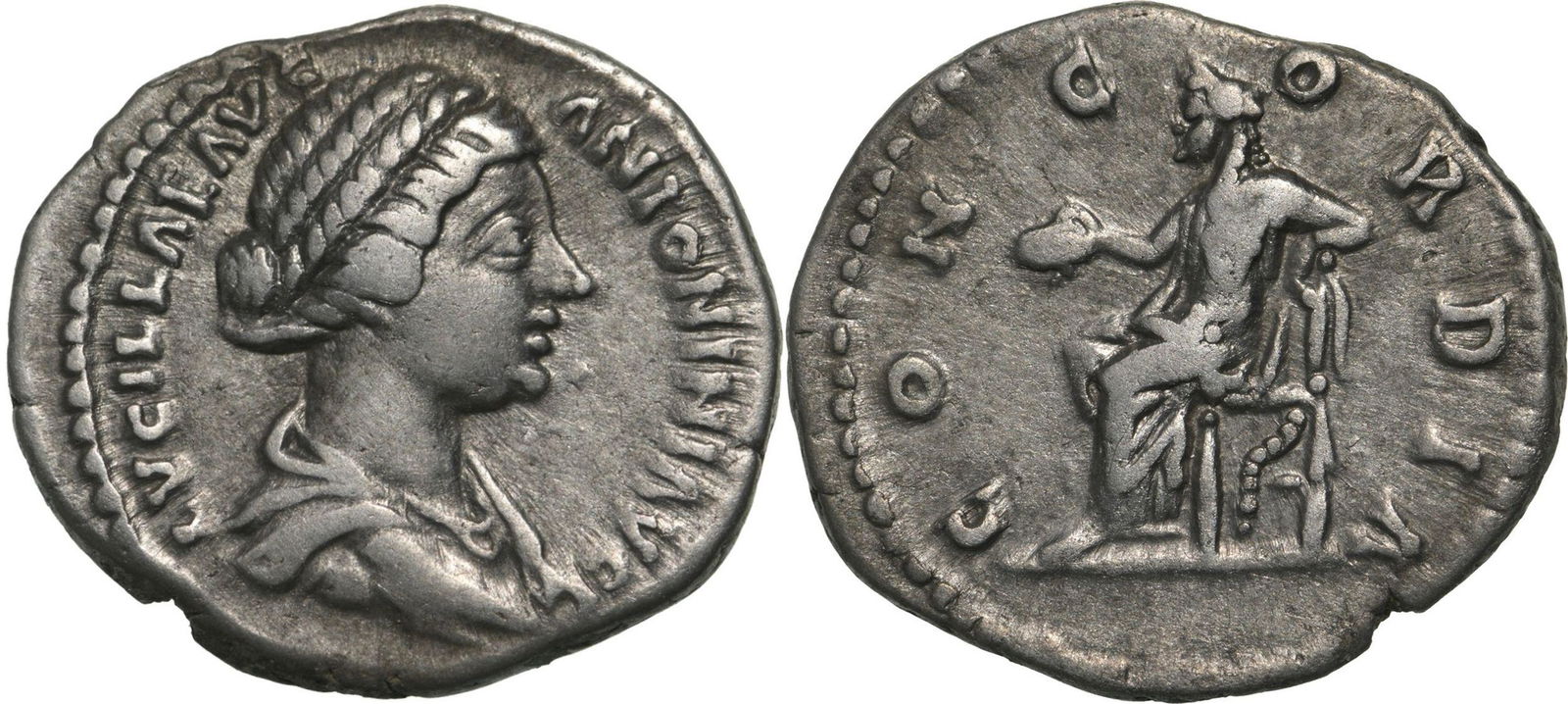 Lucilla (164-169) Denar Silver (19 mm, 3.23 g), Rome 161-162 (1 of 1)