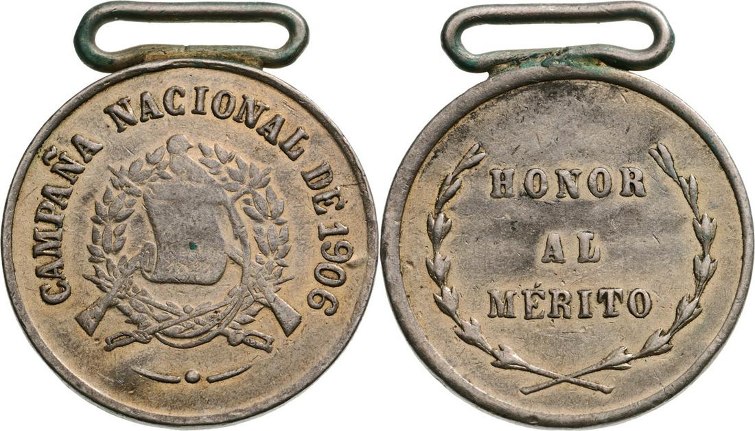 Medal of Merit for the National Campaign of 1906 (1 of 1)