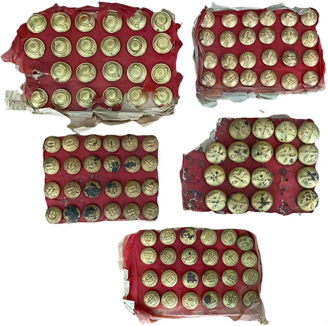 Lot of 100 Military Buttons, md 1873 (1 of 1)