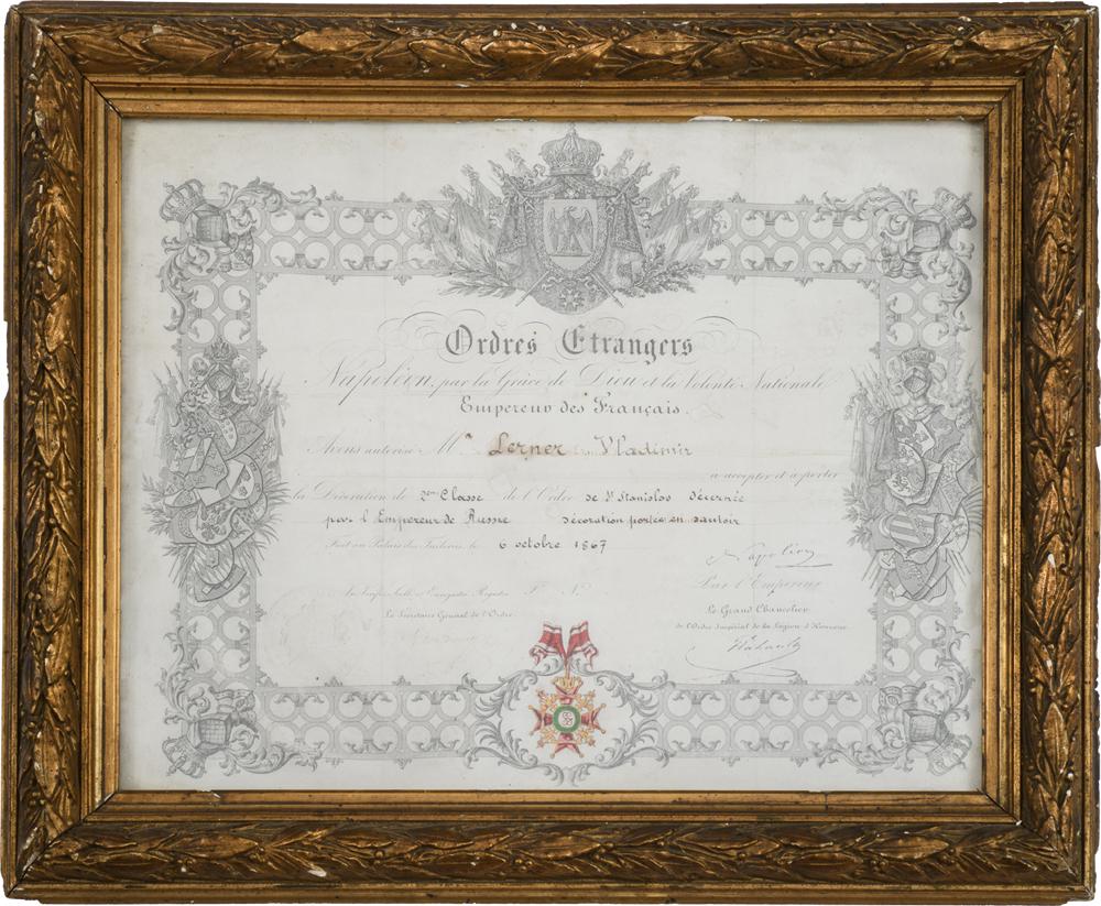 ORDER OF SAINT STANISLAS (1 of 1)