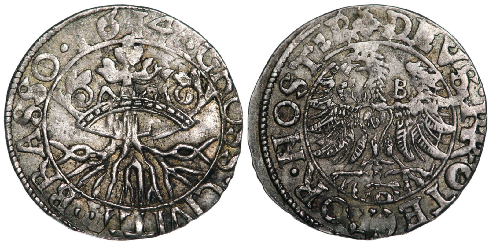 Kronstadt (Brasov), Groschen 1614 (1 of 1)