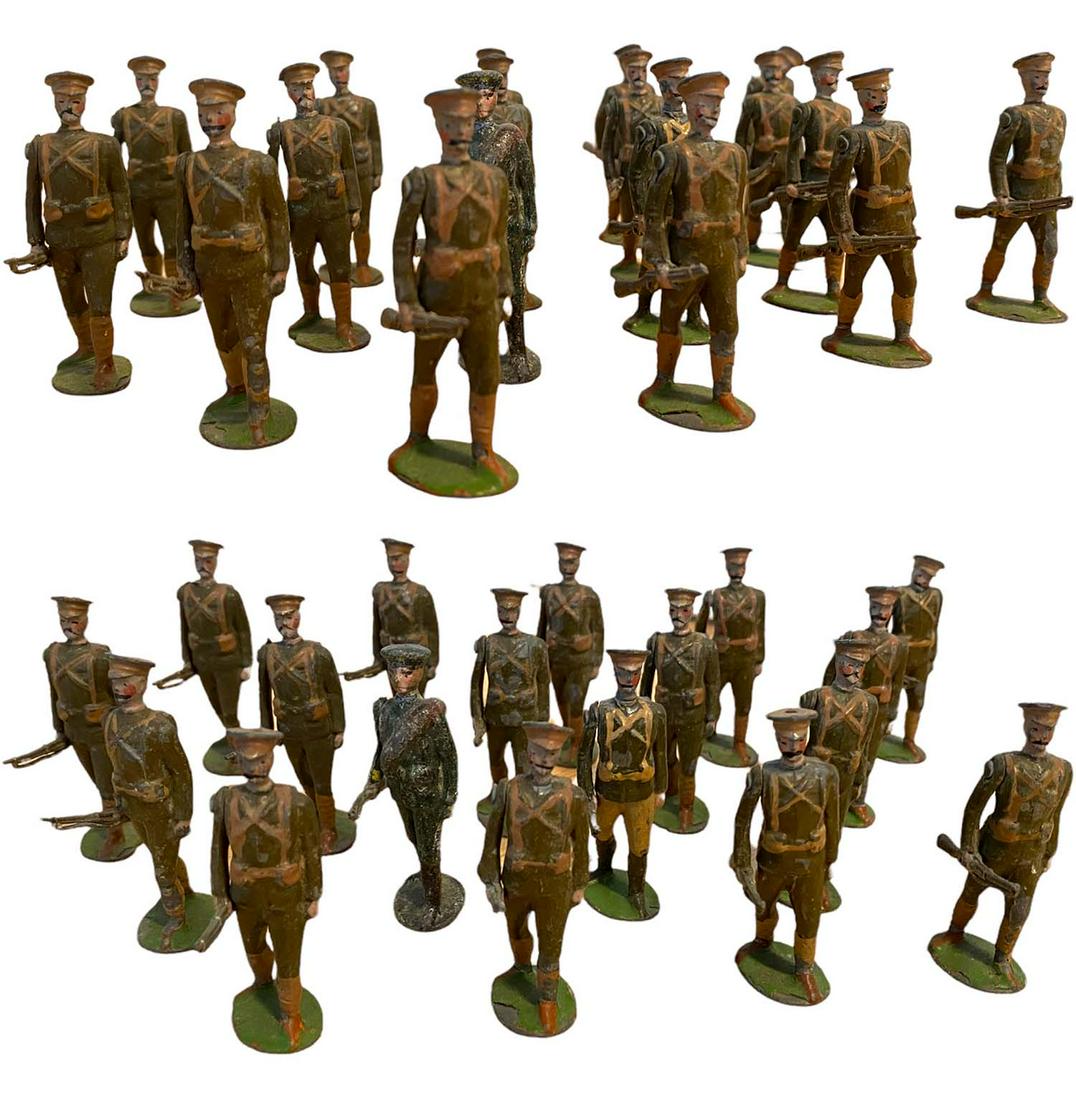 SET OF 18 LEAD TOY SOLDIERS (1 of 1)