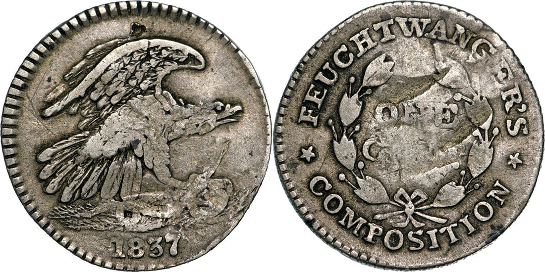 Token, Feuchtwagner`s Cent 1837 (1 of 1)