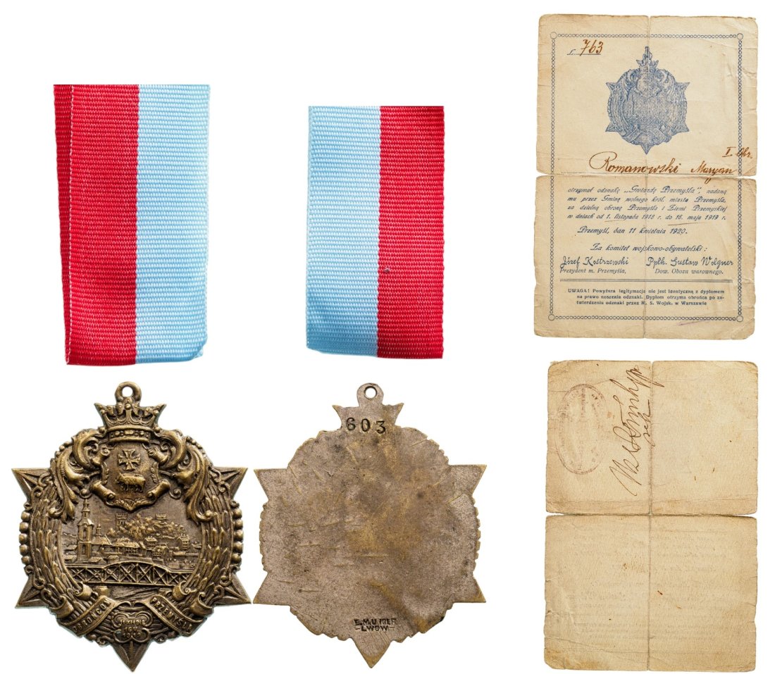 GWIAZDA PRZEMYSLA Star, Polish - Ukrainian War, 1918-1919 (1 of 1)