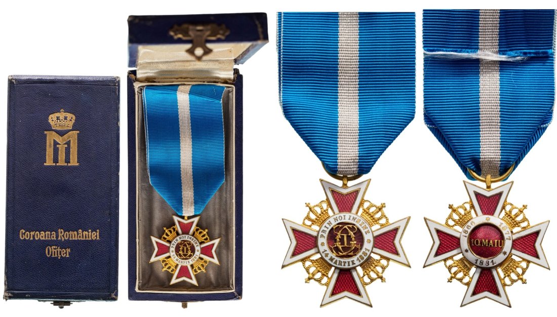 ORDER OF THE CROWN OF ROMANIA, 1881 (1 of 1)