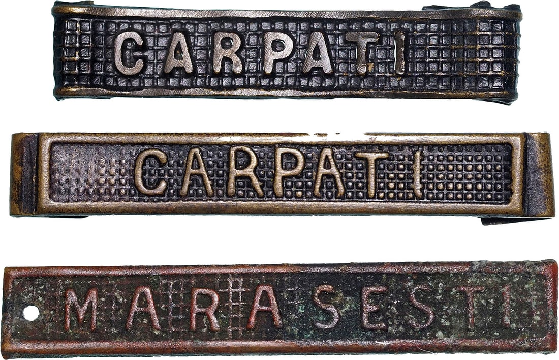 Lot of 3 Ribbon Bars for the Commemorative Cross of WW1 (1 of 1)