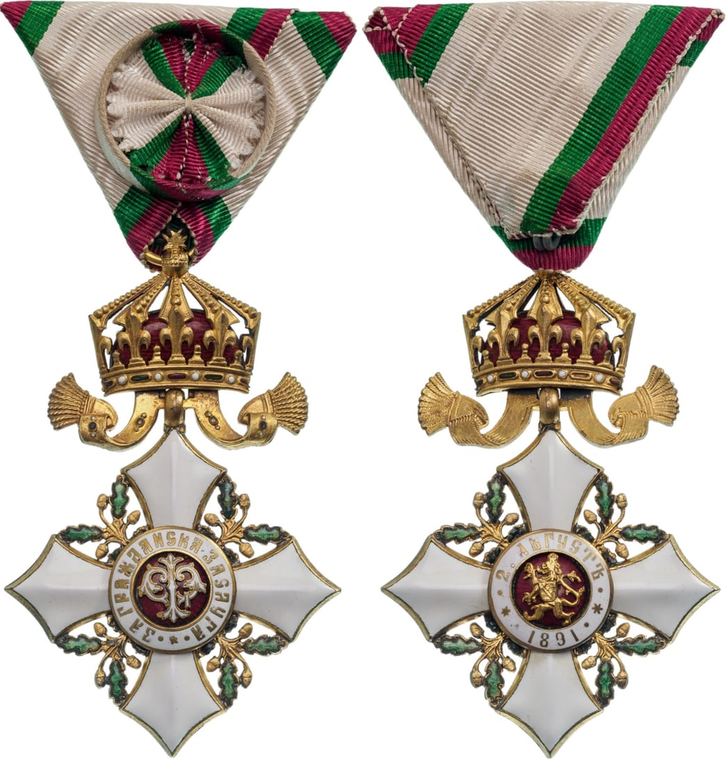 Order for Civil Merit, 4th Class, 2nd Model, 1900 - 1933 (1 of 1)