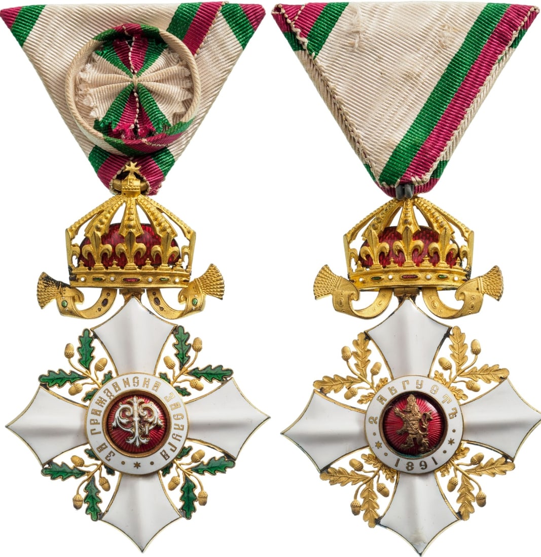 Order for Civil Merit, 4th Class, 2nd Model, 1900 - 1933 (1 of 1)