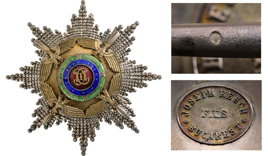 ORDER OF THE STAR OF ROMANIA, 1864 (1 of 1)