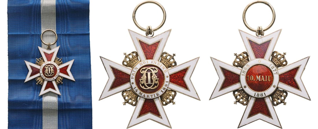 ORDER OF THE CROWN OF ROMANIA, 1881 (1 of 1)