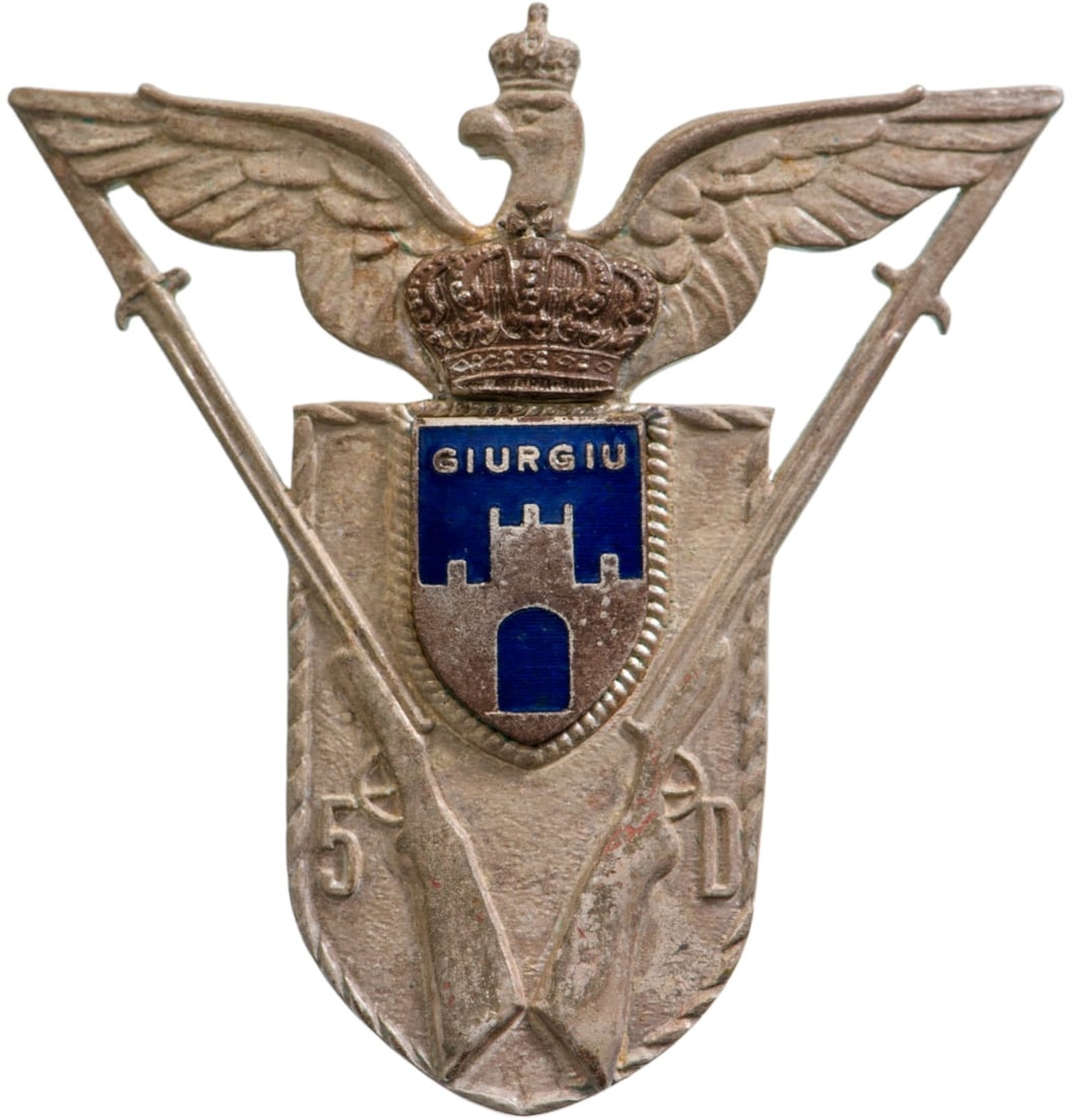 Special Collection of 7 Year Infantry Regimental Badges of the 5th Infantry Regiment (Guard)- Vlasca (1 of 1)