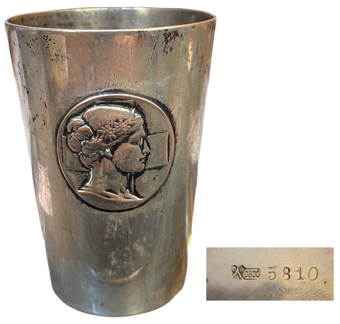 Silver timpani, recognition of the Swiss Red Cross (1 of 1)