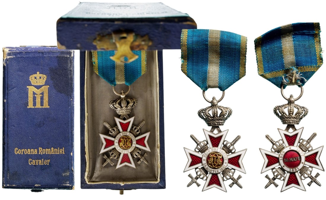 ORDER OF THE CROWN OF ROMANIA, 1881 (1 of 1)