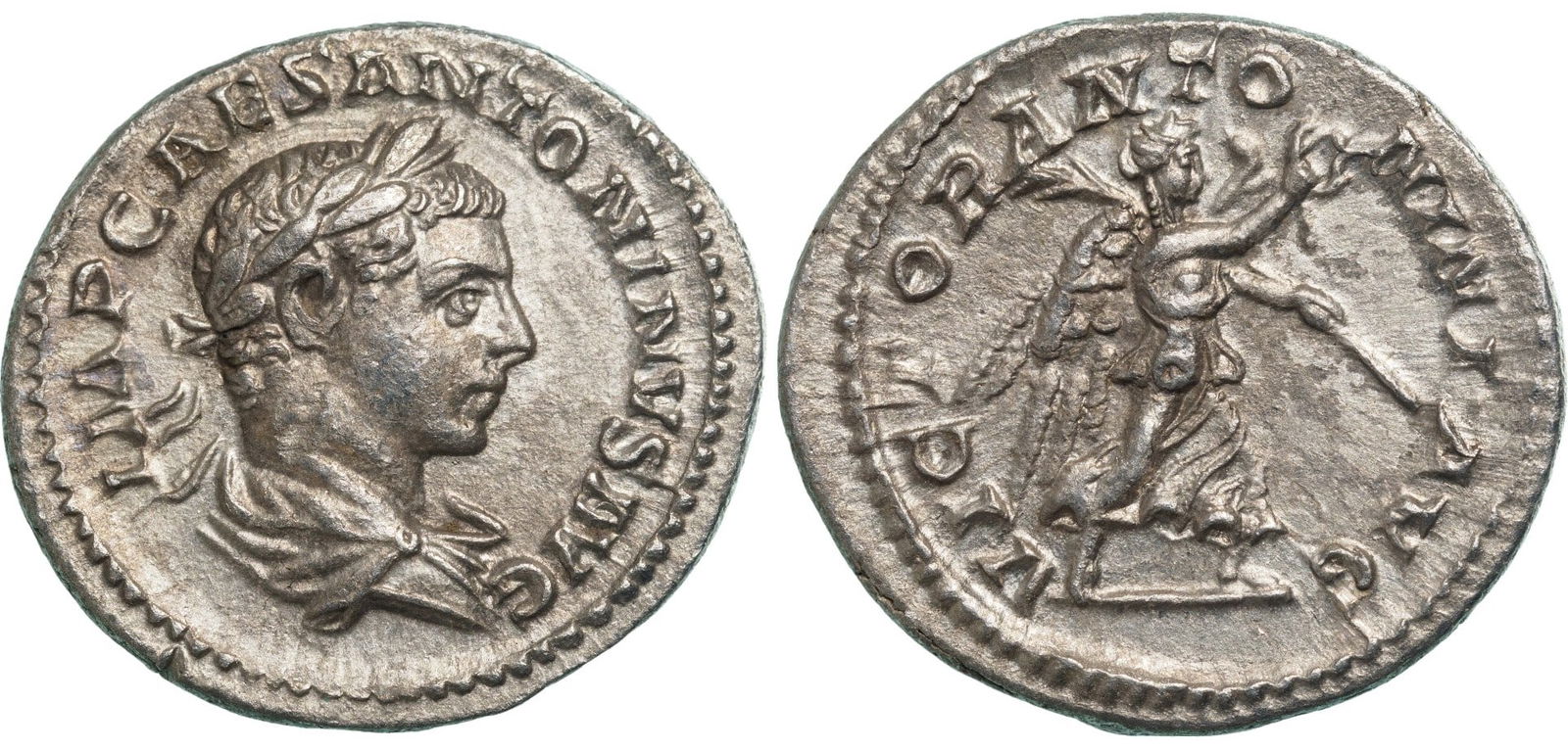 Elagabalus (218-222) Denarius, Silver (19mm, 3 g), Rome mint, AD 219 (1 of 1)